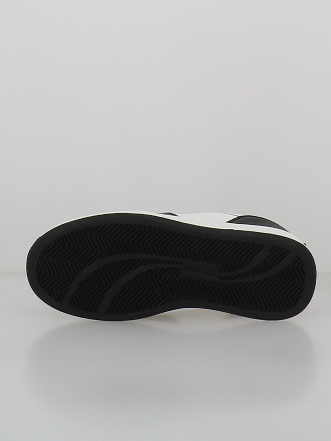 Baskets à scratch logo shay blanc noir enfant - Kappa