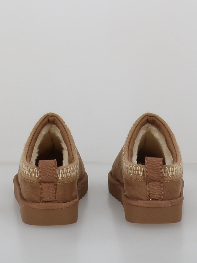 Mules fourrées onlstella beige femme - Only