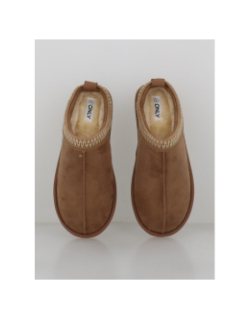 Mules fourrées onlstella beige femme - Only
