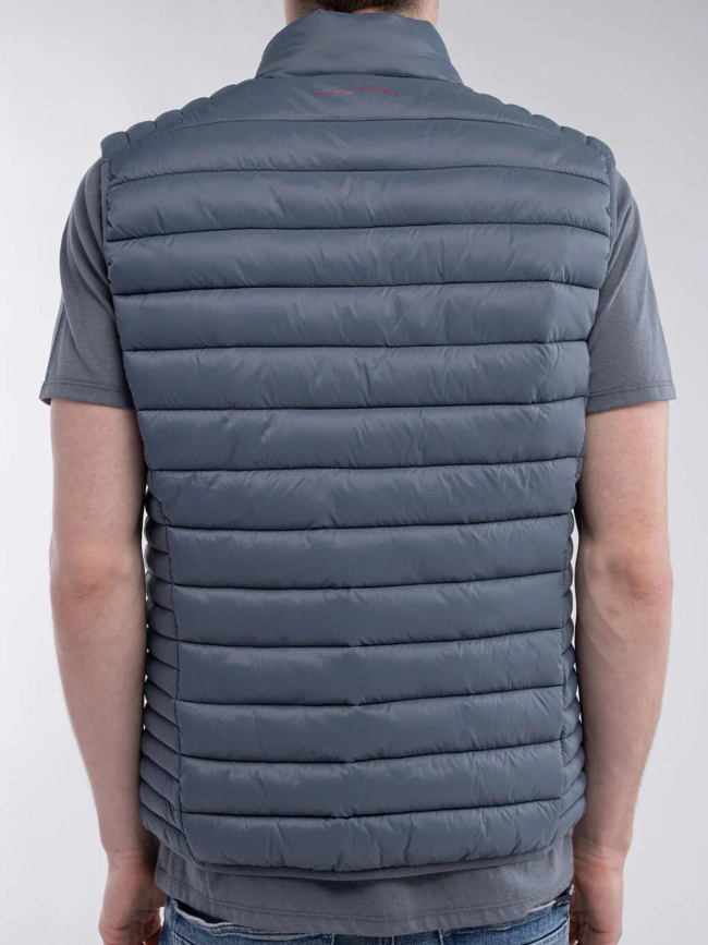 Doudoune sans manche terry storm gris homme - Teddy Smith