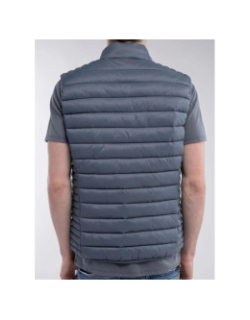 Doudoune sans manche terry storm gris homme - Teddy Smith