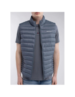 Doudoune sans manche terry storm gris homme - Teddy Smith