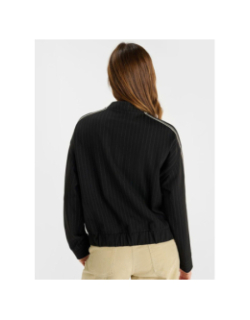 Veste rayée olivia noir femme - Le Temps Des Cerises