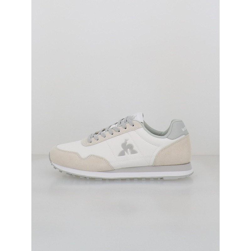 Baskets astra 2 blanc beige homme - Le Coq Sportif