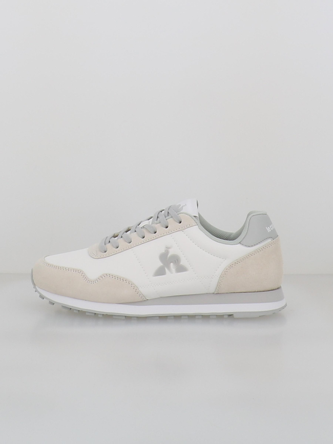 Baskets astra 2 blanc beige homme - Le Coq Sportif