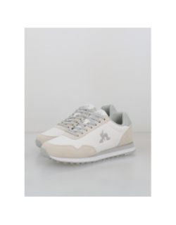 Baskets astra 2 blanc beige homme - Le Coq Sportif
