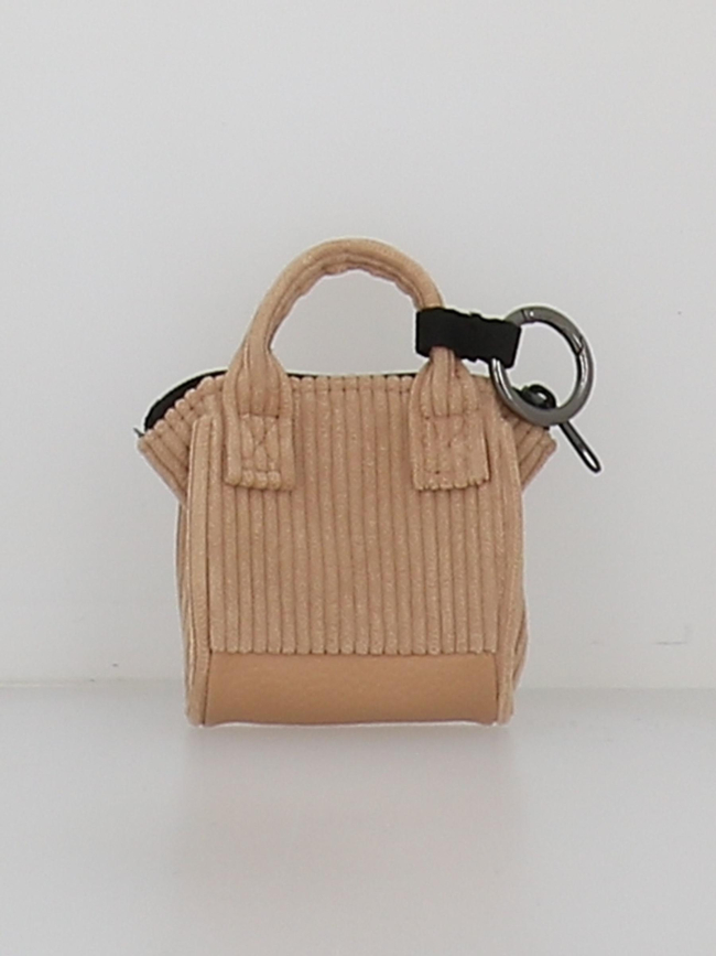 Porte clés pico velvet luxor beige - Cabaïa
