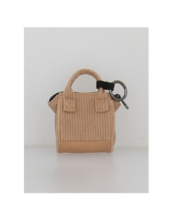 Porte clés pico velvet luxor beige - Cabaïa