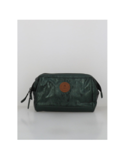 Trousse de toilette lucerne métallisé vert - Cabaïa