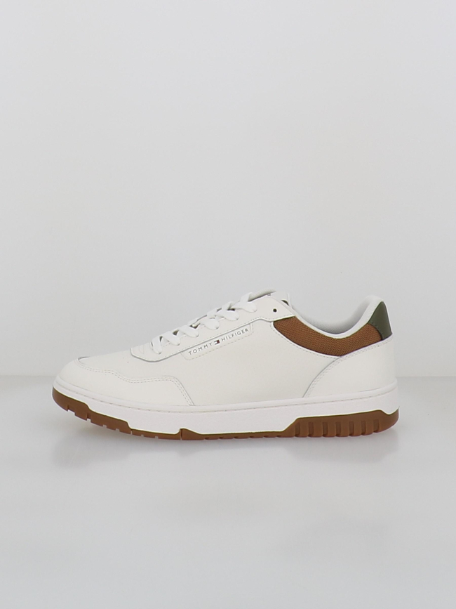 Baskets core blanc marron homme - Tommy Hilfiger