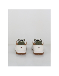 Baskets core blanc marron homme - Tommy Hilfiger
