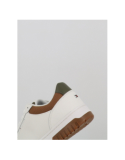Baskets core blanc marron homme - Tommy Hilfiger