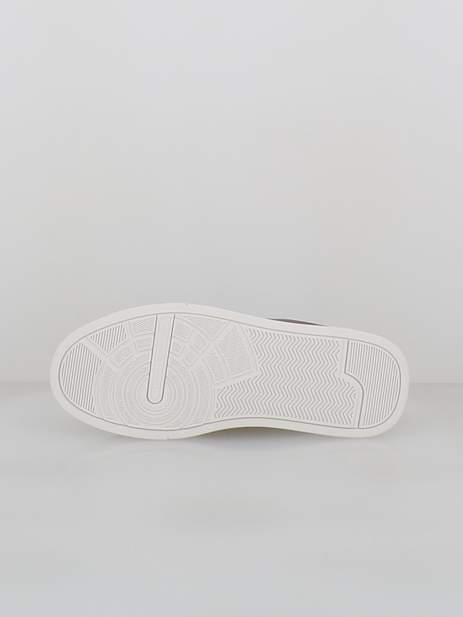 Baskets en cuir court cognac marron homme - Tommy Hilfiger