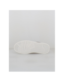 Baskets en cuir court cognac marron homme - Tommy Hilfiger