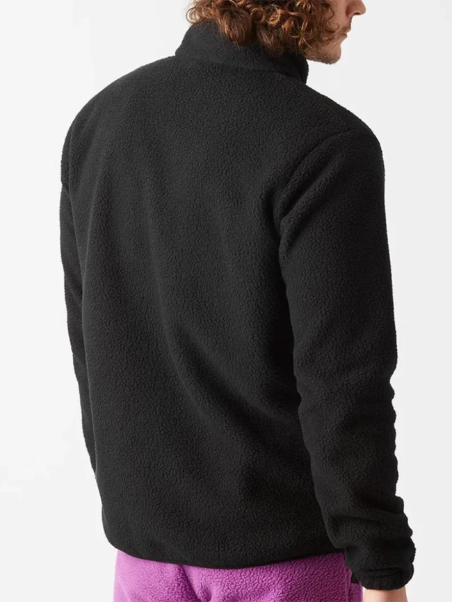 Sweat polaire à col zippé kimag noir homme - Picture