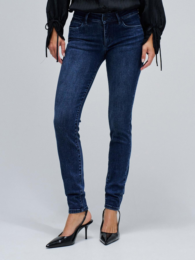 Jean skinny wonder push up bleu femme - Salsa