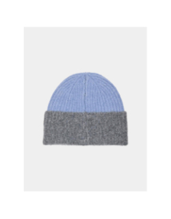 Bonnet victoria colorblock bleu gris femme - Jdy