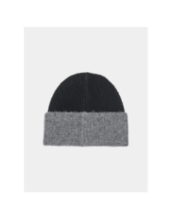 Bonnet victoria colorblock noir gris femme - Jdy