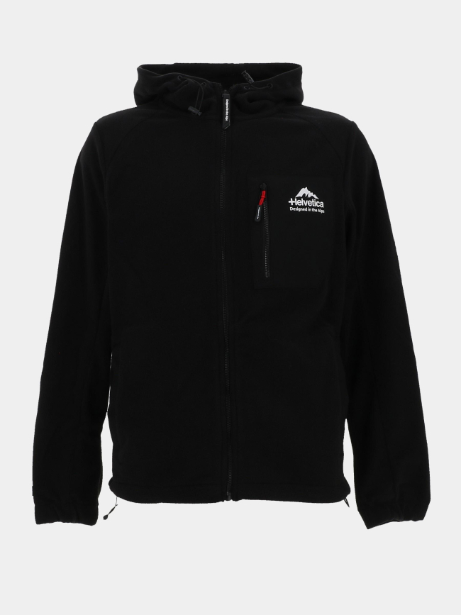 Veste polaire polar noir homme - Helvetica