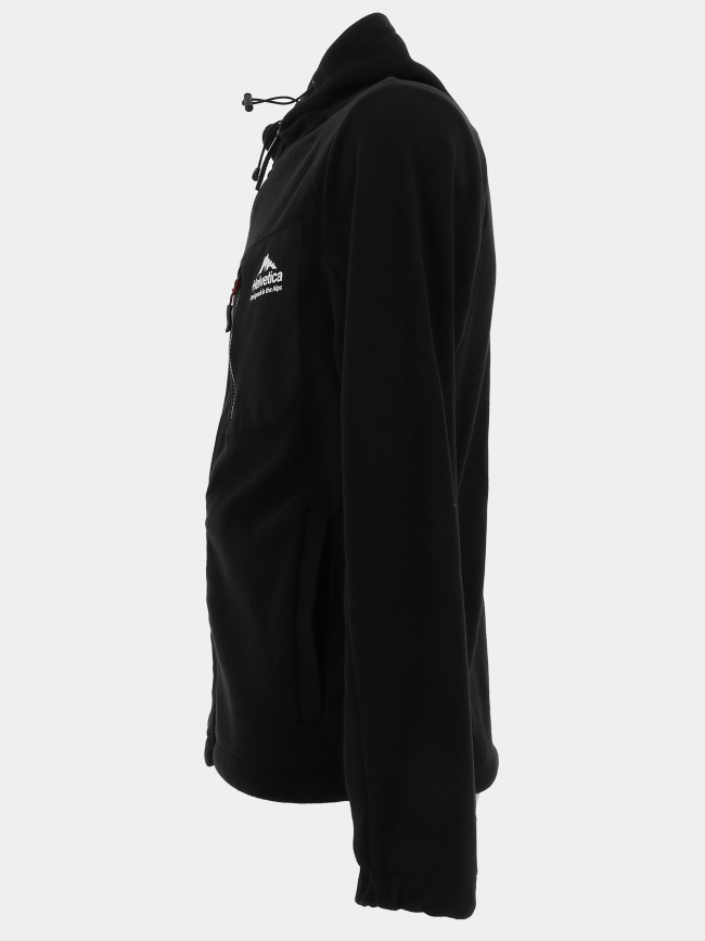 Veste polaire polar noir homme - Helvetica