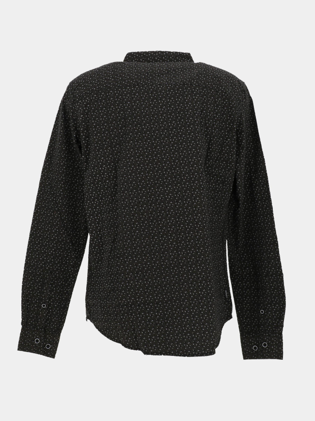 Chemise en popeline à motif noir homme - RMS 26