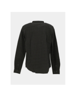 Chemise en popeline à motif noir homme - RMS 26