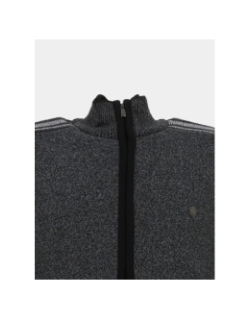 Gilet zippé chiné J12 gris homme - RMS 26