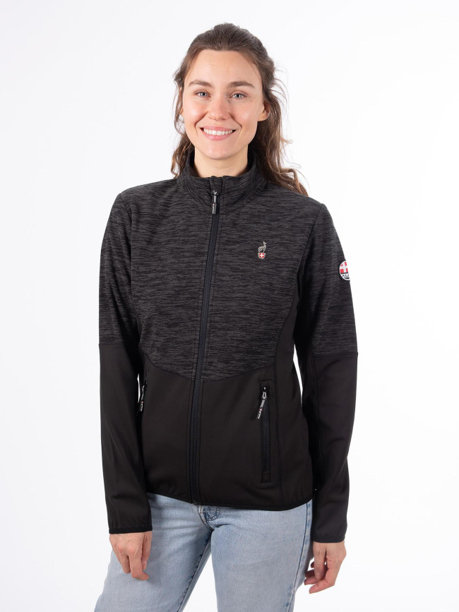 Veste polaire berti noir femme - Aulp