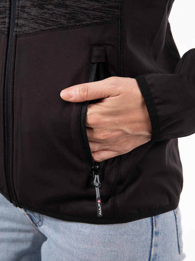 Veste polaire berti noir femme - Aulp