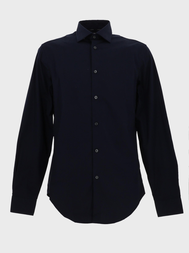 Chemise regular poplin bleu marine homme - Calvin Klein
