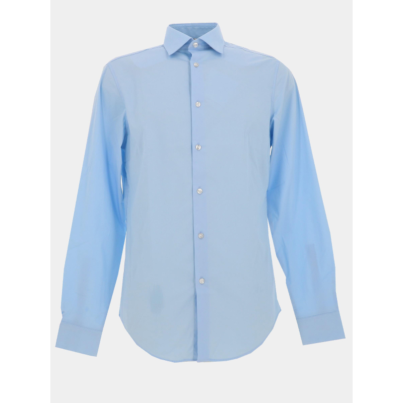 Chemise regular poplin bleu clair homme - Calvin Klein