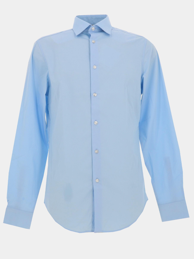 Chemise regular poplin bleu clair homme - Calvin Klein