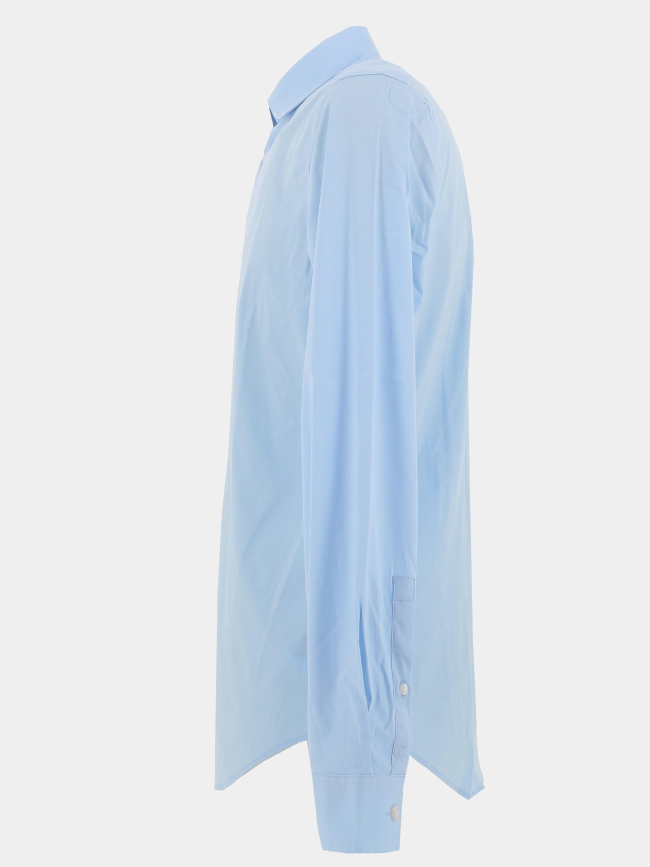 Chemise regular poplin bleu clair homme - Calvin Klein