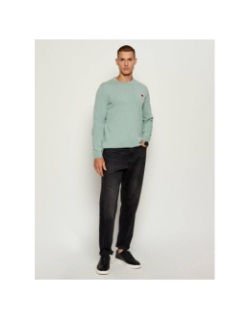Pull fin san cassius pastel vert homme - Hugo
