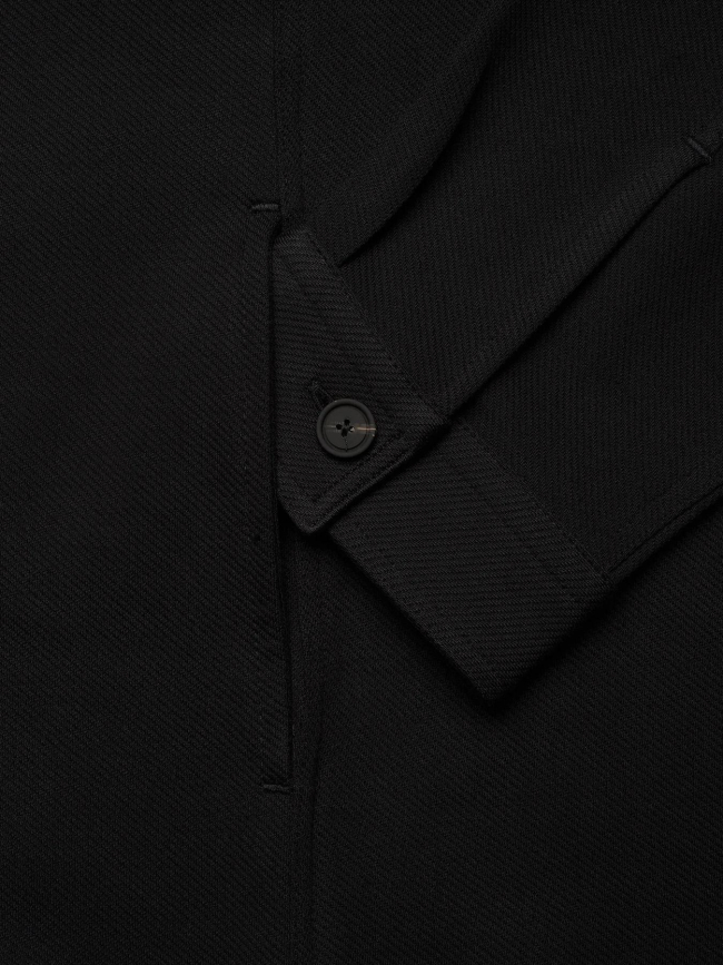 Surchemise enalu noir homme - Hugo