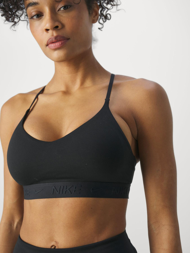 Brassière de sport indy bra noir fille - Nike