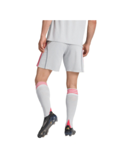 Short de football third ol 25/26 gris homme - Adidas