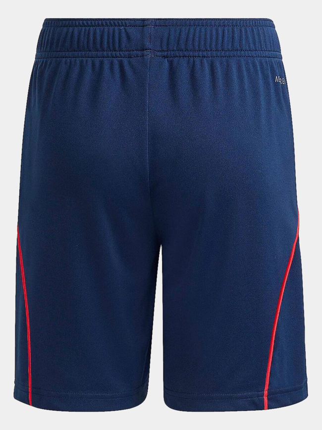 Short de football extérieur ol 25/26 bleu marine homme - Adidas