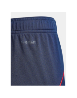 Short de football extérieur ol 25/26 bleu marine homme - Adidas