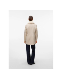Manteau autumn cozy beige femme - Vero Moda