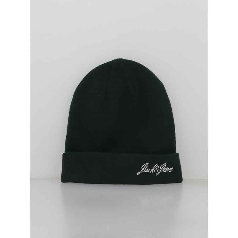 Bonnet burnaby vert garçon - Jack & Jones