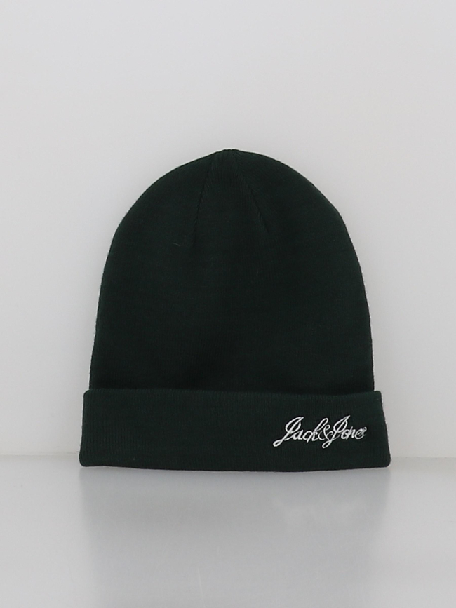 Bonnet burnaby vert garçon - Jack & Jones