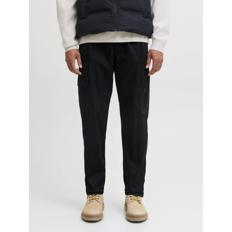 Pantalon cargo kane river tech noir homme - Jack & Jones
