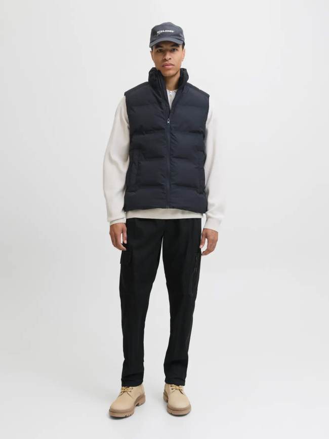 Pantalon cargo kane river tech noir homme - Jack & Jones