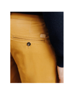 Pantalon chino slim fit palor marron clair homme - Izac
