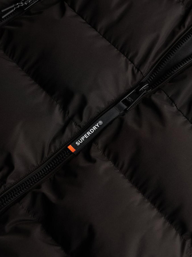 Doudoune intérieur polaire noir homme - Superdry