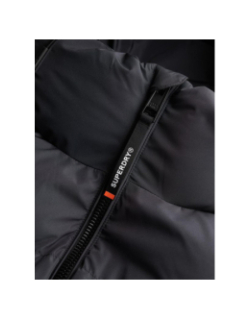 Doudoune intérieur polaire bleu marine homme - Superdry