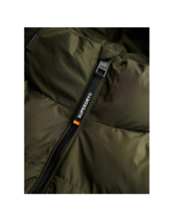 Doudoune à capuche sport kaki homme - Superdry