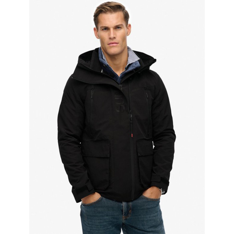 Veste coupe-vent ultimate noir homme - Superdry