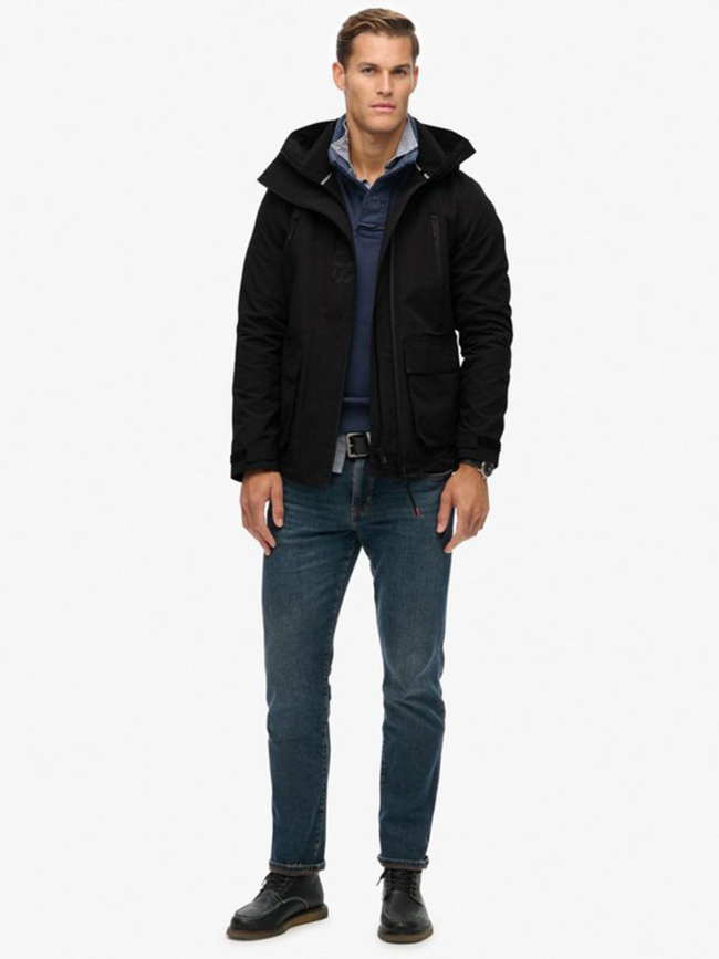 Veste coupe-vent ultimate noir homme - Superdry